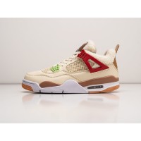 Кроссовки NIKE Air JORDAN 4 Retro цвет Бежевый арт. 31698