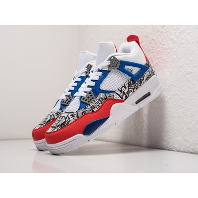 Кроссовки NIKE Air JORDAN 4 Retro цвет Разноцветный арт. 31703