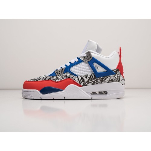 Кроссовки NIKE Air JORDAN 4 Retro цвет Разноцветный арт. 31703