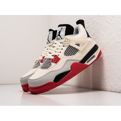 Кроссовки NIKE Air JORDAN 4 Retro цвет Белый арт. 31745