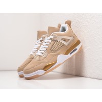 Кроссовки NIKE Air JORDAN 4 Retro цвет Бежевый арт. 34138