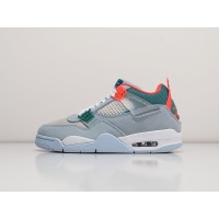 Кроссовки NIKE Air JORDAN 4 Retro цвет Голубой арт. 34327