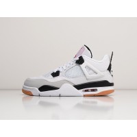 Кроссовки NIKE Air JORDAN 4 Retro цвет Белый арт. 37202