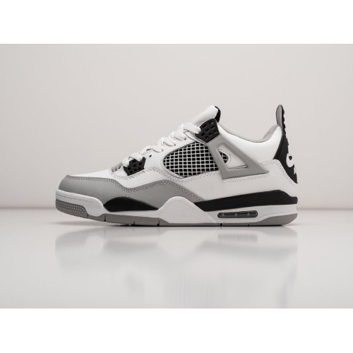 Зимние Кроссовки NIKE Air JORDAN 4 Retro цвет Белый арт. 38160