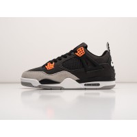 Зимние Кроссовки NIKE Air JORDAN 4 Retro цвет Серый арт. 38161