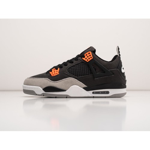 Зимние Кроссовки NIKE Air JORDAN 4 Retro цвет Серый арт. 38161