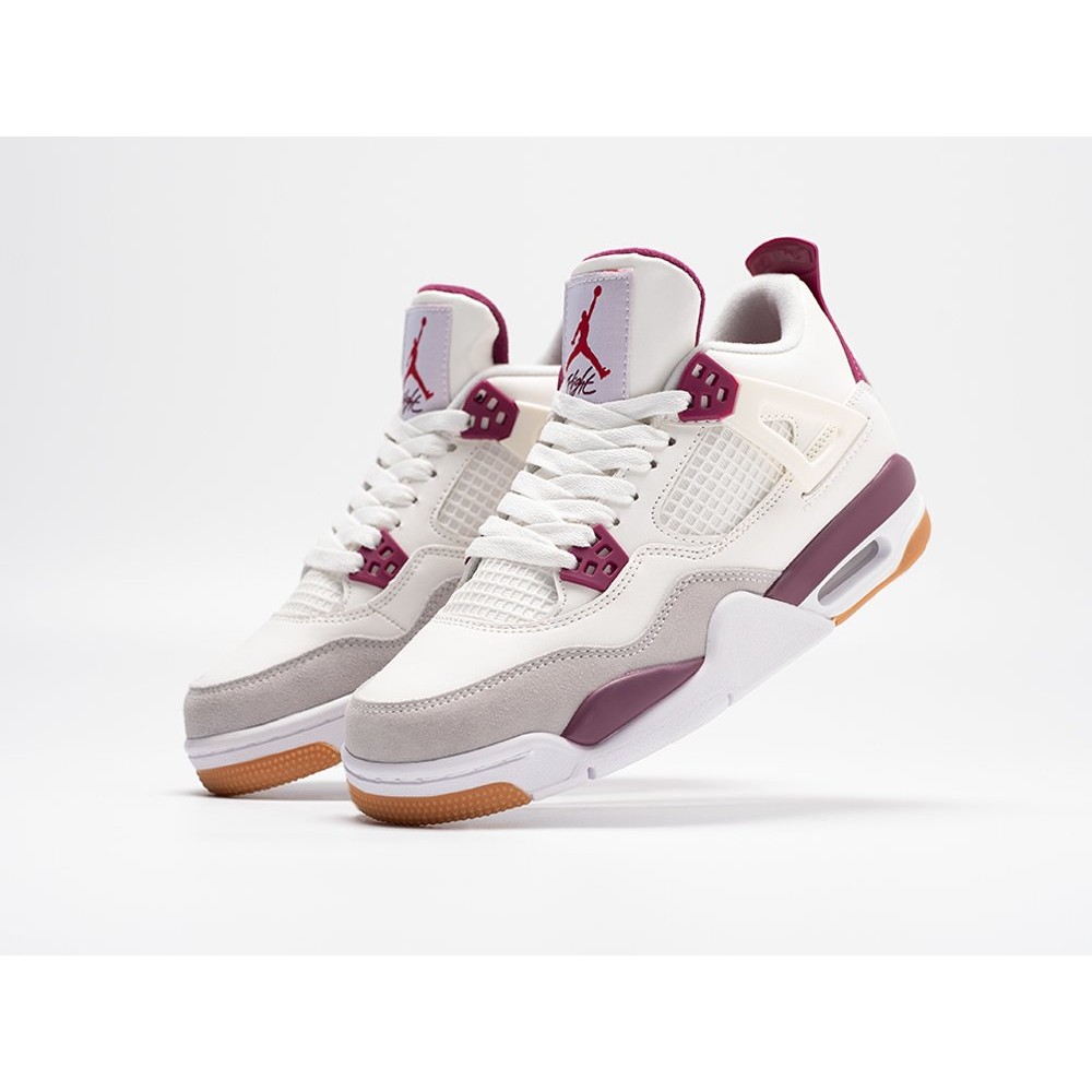 Кроссовки NIKE Air JORDAN 4 Retro цвет Белый арт. 40042