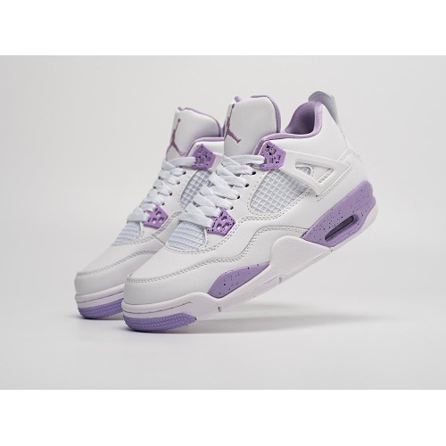 Кроссовки NIKE Air JORDAN 4 Retro цвет Белый арт. 40355