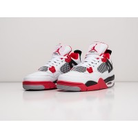 Кроссовки NIKE Air JORDAN 4 Retro цвет Белый арт. 834