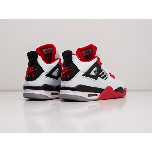 Кроссовки NIKE Air JORDAN 4 Retro цвет Белый арт. 834