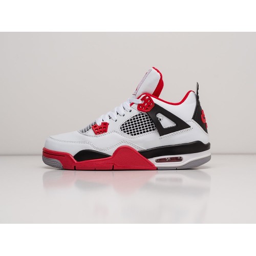 Кроссовки NIKE Air JORDAN 4 Retro цвет Белый арт. 834