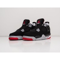 Кроссовки NIKE Air JORDAN 4 Retro цвет Черный арт. 906