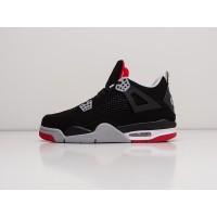 Кроссовки NIKE Air JORDAN 4 Retro цвет Черный арт. 906