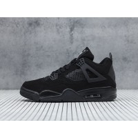 Кроссовки NIKE Air JORDAN 4 Retro цвет Черный арт. 932