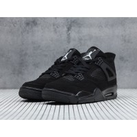 Кроссовки NIKE Air JORDAN 4 Retro цвет Черный арт. 932