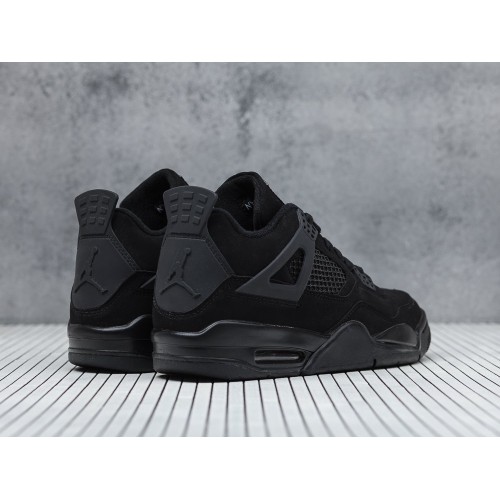 Кроссовки NIKE Air JORDAN 4 Retro цвет Черный арт. 932