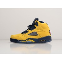 Кроссовки NIKE Air JORDAN 5 цвет Желтый арт. 29707