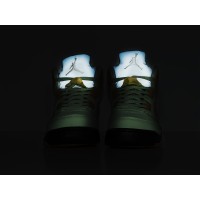 Кроссовки NIKE Air JORDAN 5 цвет Зеленый арт. 30433