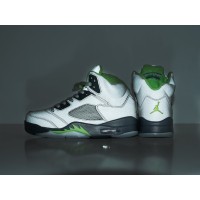 Кроссовки NIKE Air JORDAN 5 цвет Зеленый арт. 30435