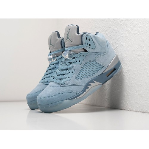 Кроссовки NIKE Air JORDAN 5 цвет Голубой арт. 30437