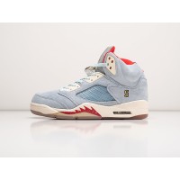 Кроссовки NIKE Air JORDAN 5 цвет Голубой арт. 38893