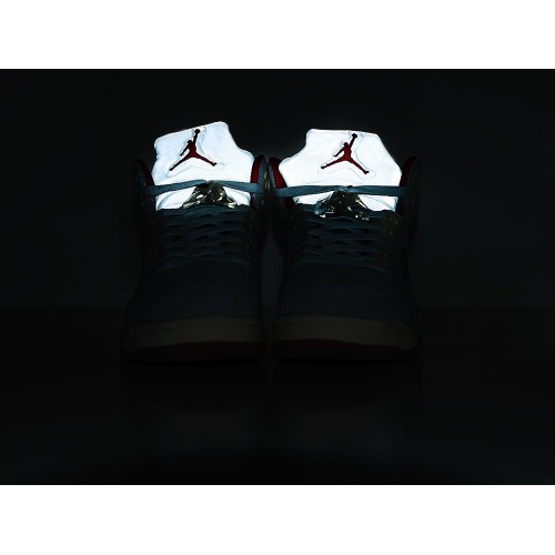 Кроссовки NIKE Air JORDAN 5 цвет Голубой арт. 38893