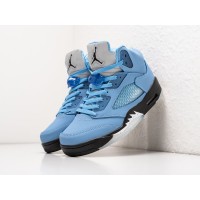 Кроссовки NIKE Air JORDAN 5 цвет Голубой арт. 38959