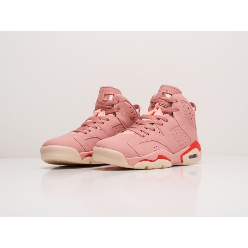 Кроссовки NIKE Air JORDAN 6 цвет Розовый арт. 24486