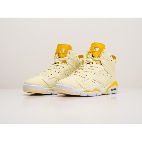 Кроссовки NIKE Air JORDAN 6 цвет Желтый арт. 24488