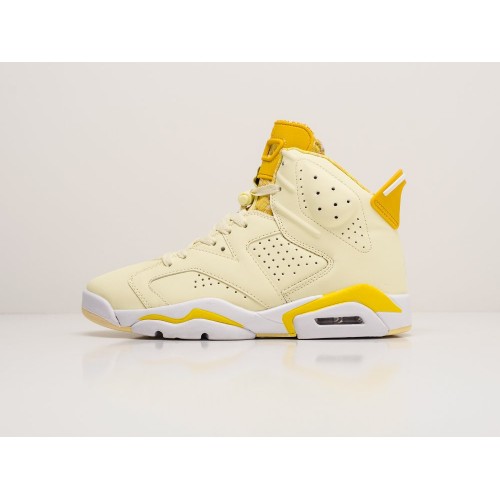 Кроссовки NIKE Air JORDAN 6 цвет Желтый арт. 24488