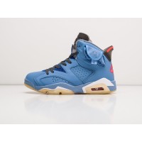 Кроссовки NIKE Air JORDAN 6 цвет Синий арт. 29648