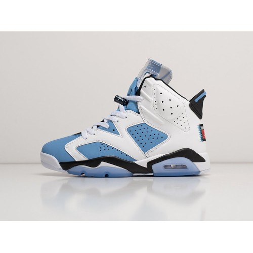 Кроссовки NIKE Air JORDAN 6 цвет Голубой арт. 29696