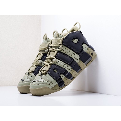 Кроссовки NIKE Air More Uptempo цвет Зеленый арт. 18255