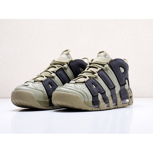 Кроссовки NIKE Air More Uptempo цвет Зеленый арт. 18255