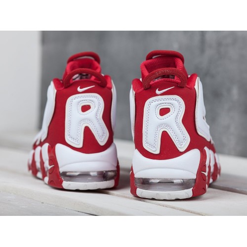 Кроссовки NIKE Air More Uptempo x Supreme цвет Красный арт. 8046