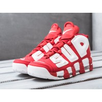 Кроссовки NIKE Air More Uptempo x Supreme цвет Красный арт. 9470