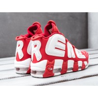 Кроссовки NIKE Air More Uptempo x Supreme цвет Красный арт. 9470