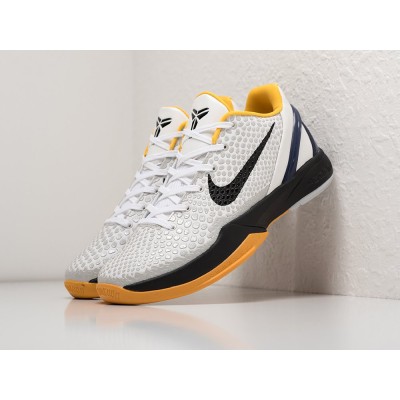 Кроссовки NIKE Kobe 6 цвет Белый арт. 32155