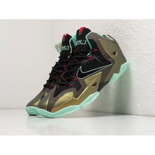 Кроссовки NIKE Lebron 11 цвет Зеленый арт. 39022