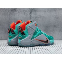 Кроссовки NIKE Lebron 12 цвет Бирюзовый арт. 2623