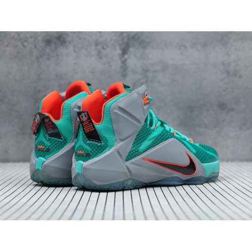 Кроссовки NIKE Lebron 12 цвет Бирюзовый арт. 2623