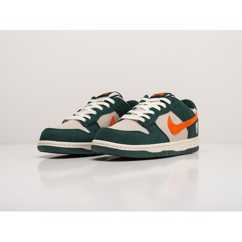 Кроссовки NIKE SB Dunk Low цвет Зеленый арт. 25258