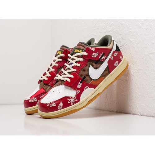 Кроссовки NIKE SB Dunk Low Scrap цвет Красный арт. 29529