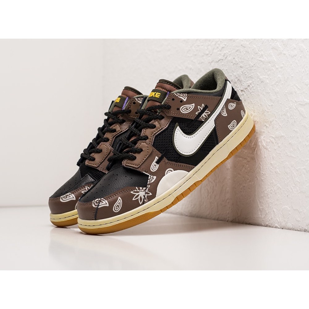 Кроссовки NIKE SB Dunk Low Scrap цвет Коричневый арт. 29530