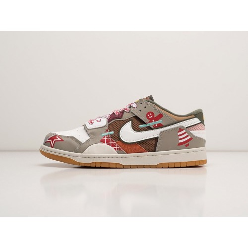 Кроссовки NIKE SB Dunk Low Scrap цвет Серый арт. 29573