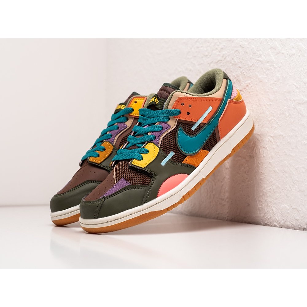 Кроссовки NIKE SB Dunk Low Scrap цвет Разноцветный арт. 34935