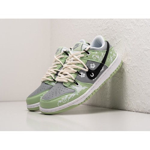 Кроссовки NIKE SB Dunk Lowx OFF-White цвет Зеленый арт. 30621