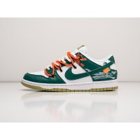 Кроссовки NIKE SB Dunk Lowx OFF-White цвет Зеленый арт. 33118