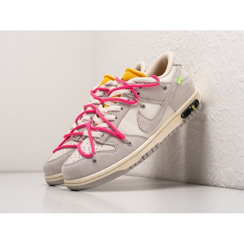 Кроссовки NIKE SB Dunk Lowx OFF-White цвет Белый арт. 33937