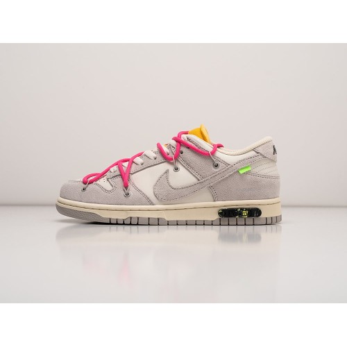 Кроссовки NIKE SB Dunk Lowx OFF-White цвет Белый арт. 33937